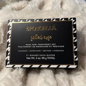 Spongelle Salted Rose Pedicure Kit NIP